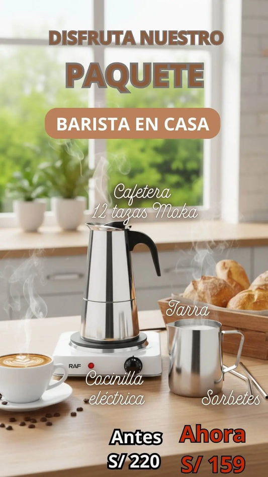 Paquete Barista en Casa