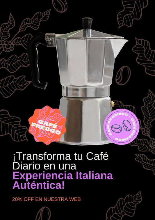 Cafetera Moka Italiana Portatil