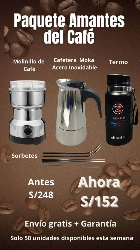 Paquete Amantes del Café