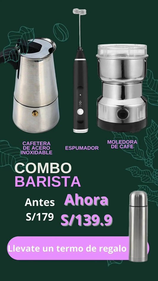 PAQUETE BARISTA COMPLETO