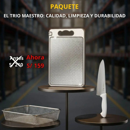 PAQUETE EL TRIO MAESTRO