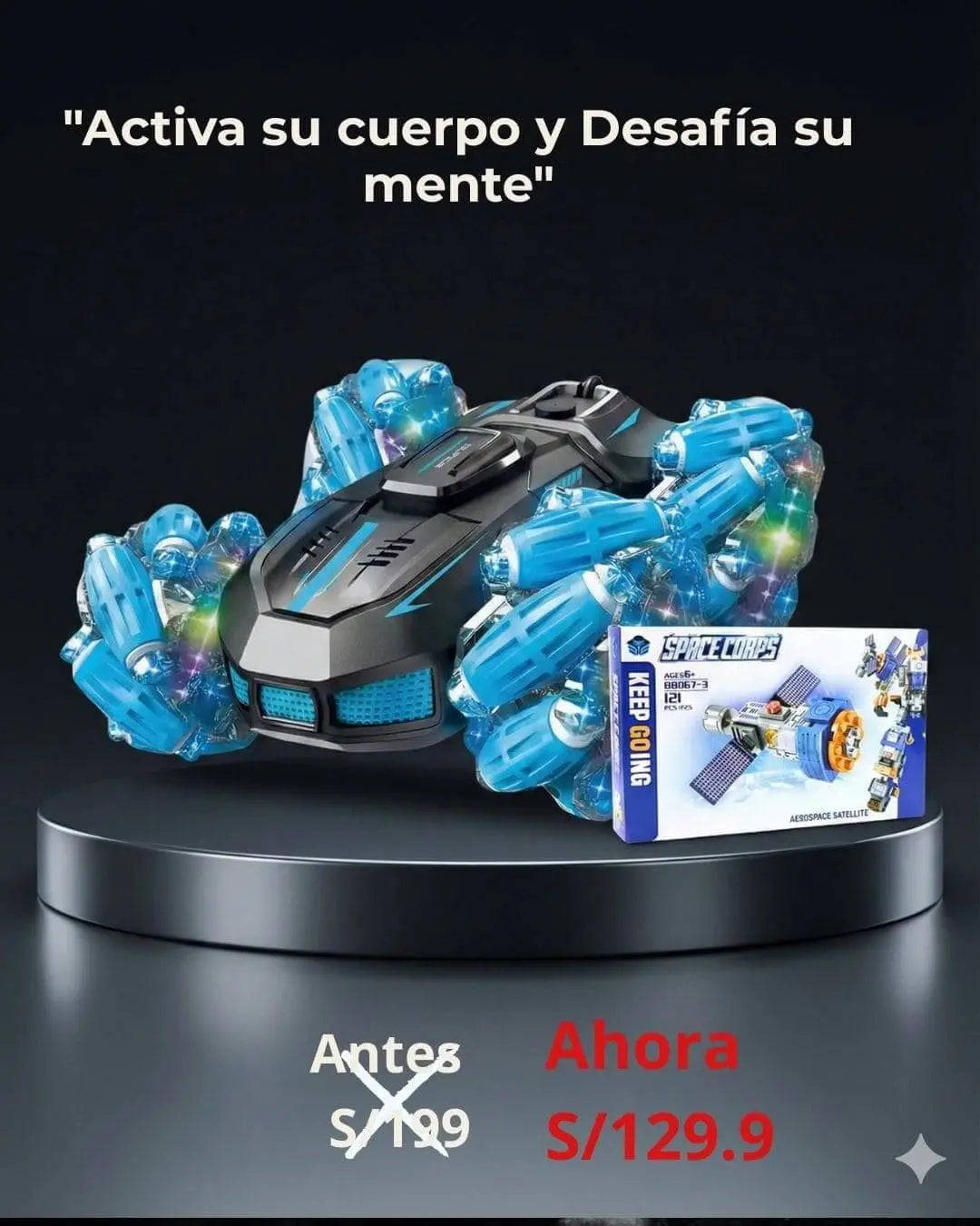 "Activa su cuerpo y Desafía su mente"